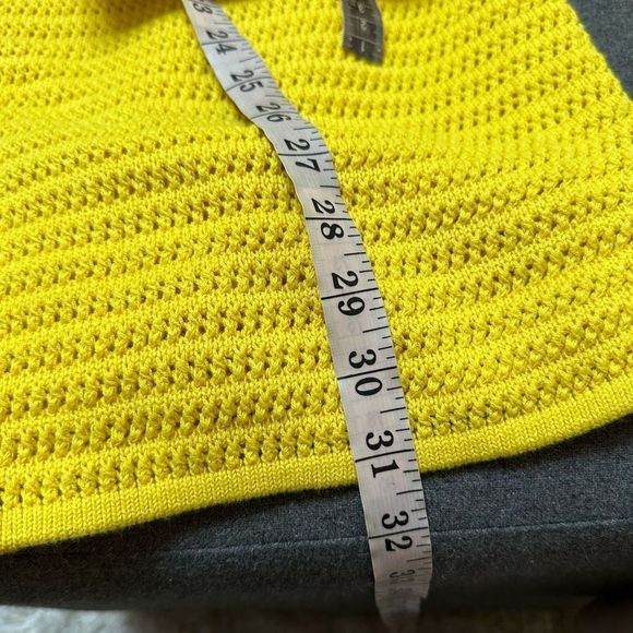 Everlane crochet knit midi skirt sz s small organic cotton - Picture 5 of 5